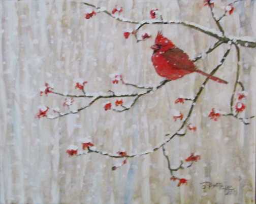 March Snow - Cardinal