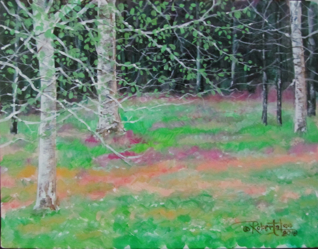 The Paper Birches