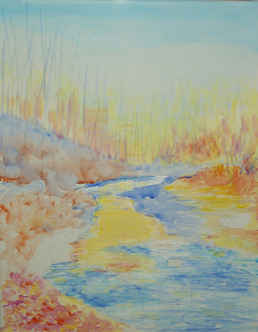Stream at Solstice 1