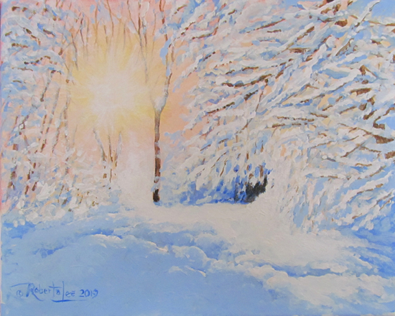 Sunrise - Fresh Snow